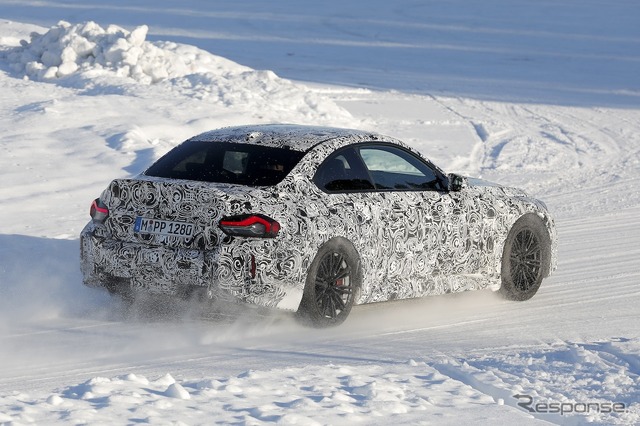 BMW M2 CS プロトタイプ(スクープ写真)