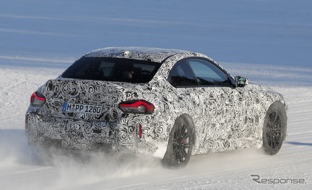 BMW M2 CS プロトタイプ(スクープ写真)