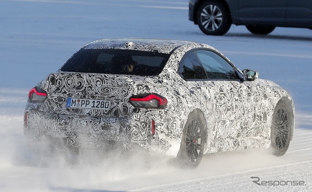 BMW M2 CS プロトタイプ(スクープ写真)