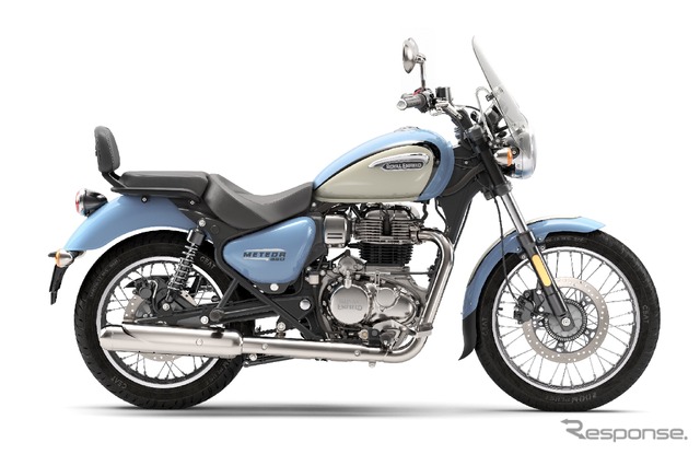 ロイヤルエンフィールド メテオ350(オーロラブルー)