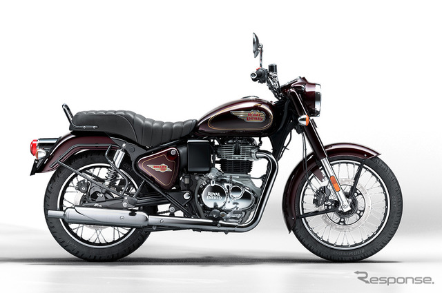 ロイヤルエンフィールド ブリット350 スタンダード(マルーン)