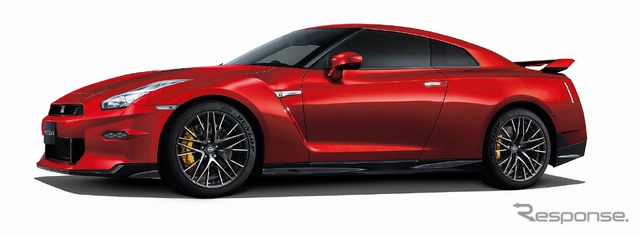 日産GT-R 2025年モデル(バイブラントレッド)