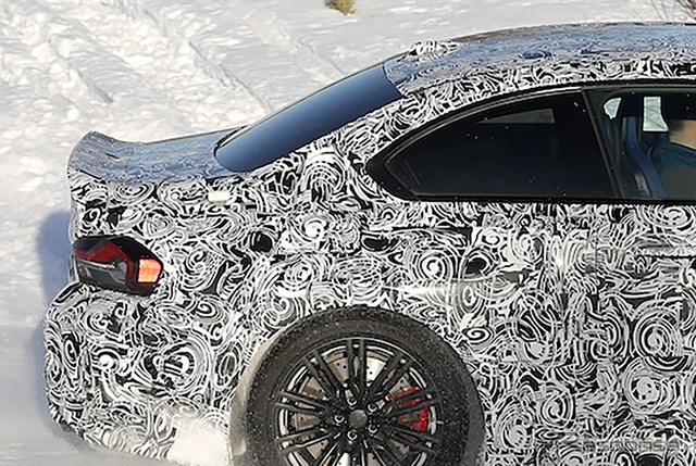 BMW M2 CS プロトタイプ(スクープ写真)