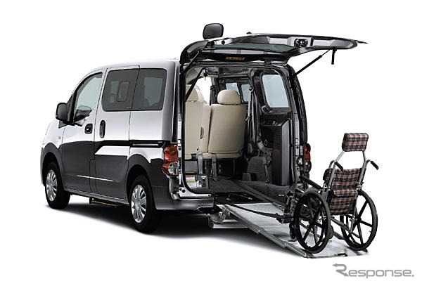 【日産 NV200バネット 新型発表】車いす対応モデルを設定