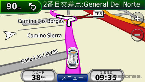 【GARMIN nuvi205W インプレ】海外利用、日本語の音声案内は便利…西川淳