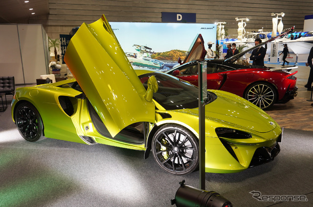 ジャパンインターナショナルボートショー2023:マクラーレン・アルトゥーラ