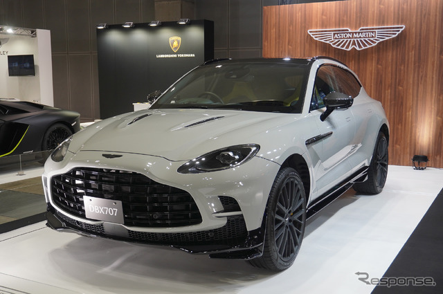 ジャパンインターナショナルボートショー2023:アストンマーティン DBX707