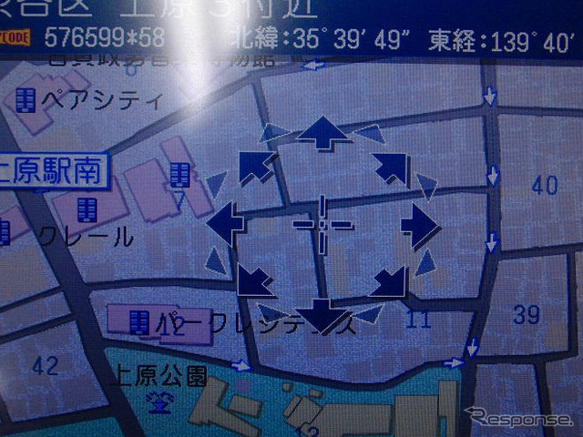 【クラリオン09夏】より見やすく…クラスヴィアは地図の描画スタイル一新