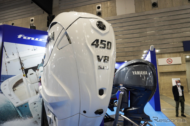 ヤマハ発動機の船外機シリーズ(ジャパン・インターナショナルボートショー2024)