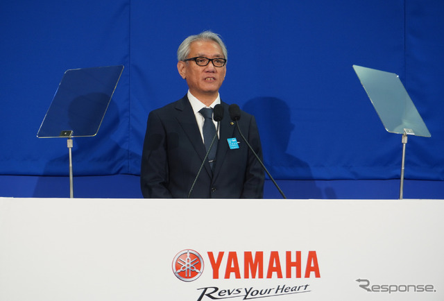 ヤマハ発動機 マリン事業本部国内事業推進部 吉田竜也 事業推進部長(ジャパン・インターナショナルボートショー2024)