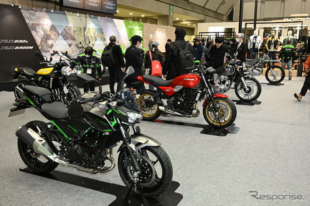 カワサキブース(東京モーターサイクルショー2024)