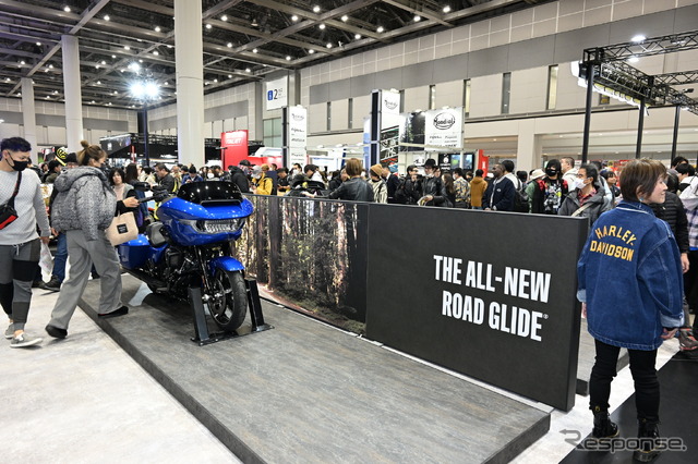 ハーレーダビッドソン CVOロードグライドST(東京モーターサイクルショー2024)
