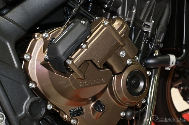 「Eクラッチ」を搭載するホンダ CB650R(東京モーターサイクルショー2024)
