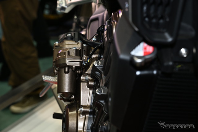 「Eクラッチ」を搭載するホンダ CB650R(東京モーターサイクルショー2024)