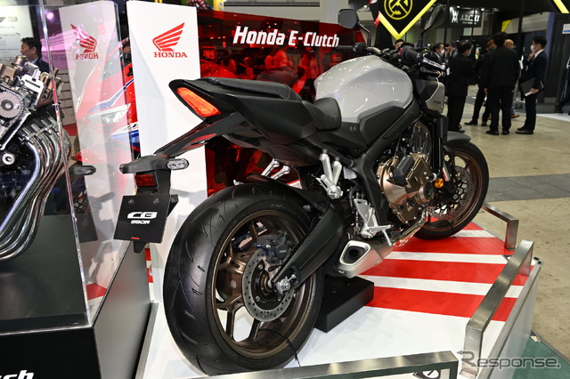 「Eクラッチ」を搭載するホンダ CB650R(東京モーターサイクルショー2024)