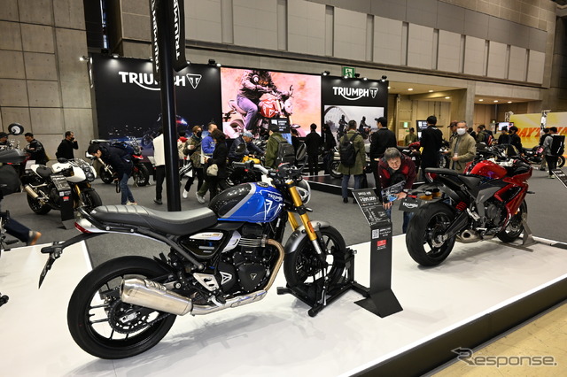 トライアンフ スピード400(東京モーターサイクルショー2024)