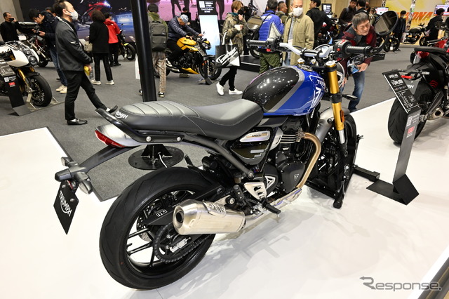 トライアンフ スピード400(東京モーターサイクルショー2024)