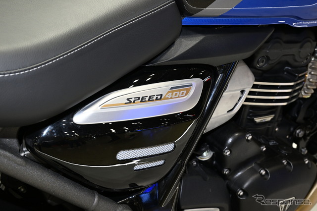 トライアンフ スピード400(東京モーターサイクルショー2024)