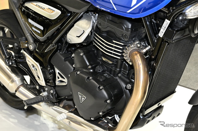 トライアンフ スピード400(東京モーターサイクルショー2024)