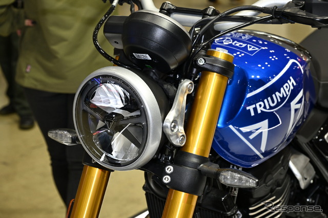 トライアンフ スピード400(東京モーターサイクルショー2024)