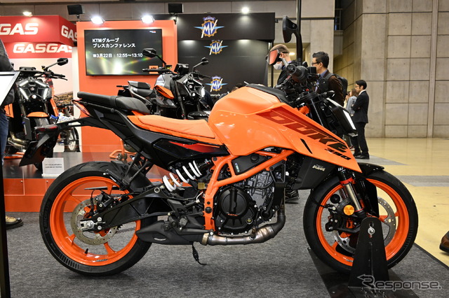 KTM 390デューク(東京モーターサイクルショー2024)