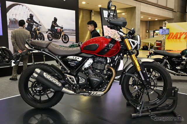 トライアンフ スクランブラー400X(東京モーターサイクルショー2024)