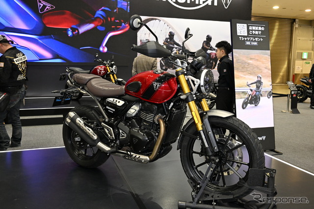 トライアンフ スクランブラー400X(東京モーターサイクルショー2024)