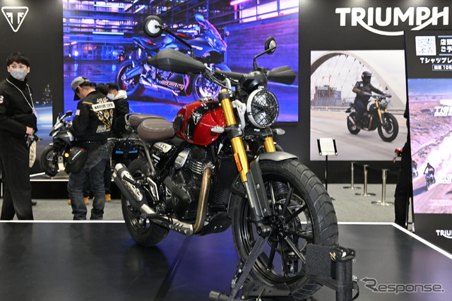トライアンフ スクランブラー400X(東京モーターサイクルショー2024)