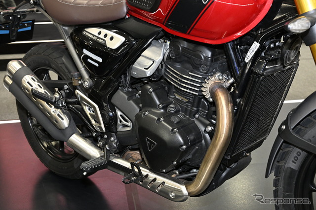 トライアンフ スクランブラー400X(東京モーターサイクルショー2024)