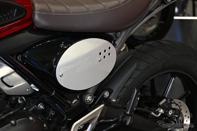 トライアンフ スクランブラー400X(東京モーターサイクルショー2024)