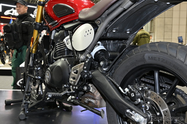 トライアンフ スクランブラー400X(東京モーターサイクルショー2024)