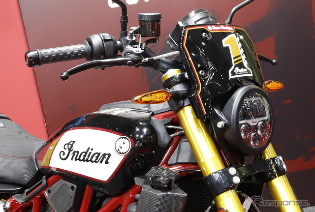 インディアン FTR x RSD Super Hooligan（東京モーターサイクルショー2024）