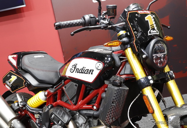 インディアン FTR x RSD Super Hooligan（東京モーターサイクルショー2024）