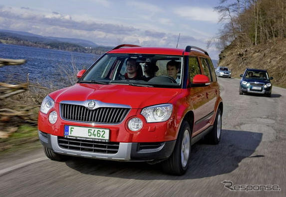 シュコダの新型SUV イエティ…生産スタート