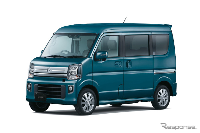 マツダ スクラムワゴン PZ-S（2WD）（デニムブルーメタリック）