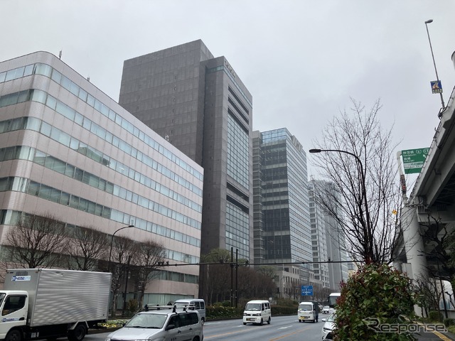現在のトヨタ自動車東京本社