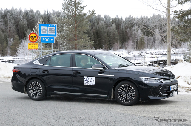 VW ゴルフ ジェッタ後継モデル プロトタイプ(スクープ写真)