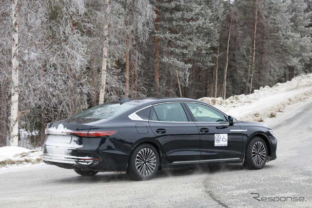 VW ゴルフ ジェッタ後継モデル プロトタイプ(スクープ写真)