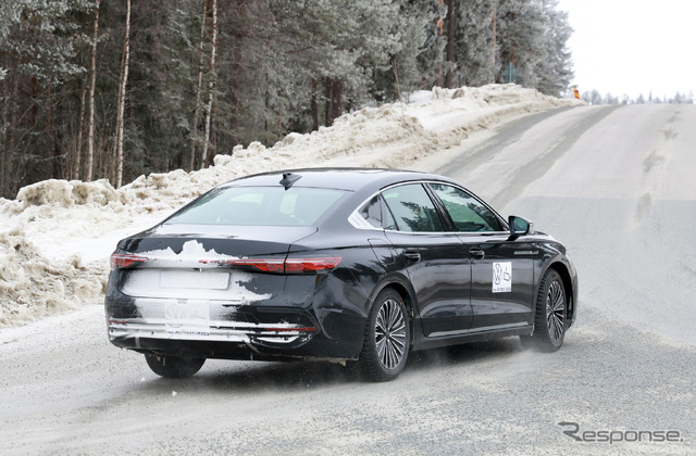VW ゴルフ ジェッタ後継モデル プロトタイプ(スクープ写真)