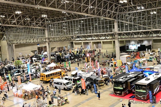 2023年8月に開催された「アソモビ2023 in Makuhari」会場の様子