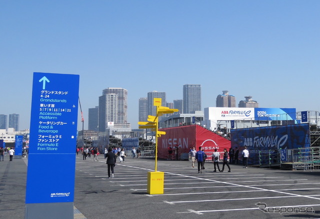 東京臨海副都心で、都市とレースが融合した。次の東京大会は2025年5月と見込まれる。