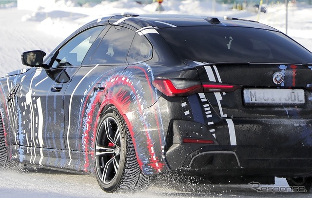 4つのモーターを搭載したBMWの超高性能EVのプロトタイプ(スクープ写真)