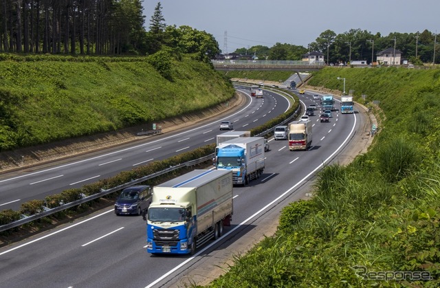 大型トラックの最高速度「時速90km」へ、引き上げの根拠と「物流2024年問題」（写真はイメージ）