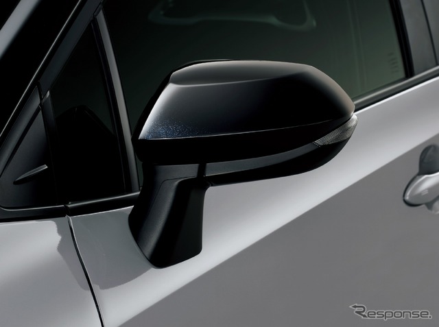 トヨタ カローラ/カローラツーリング 特別仕様車 ACTIVE SPORT サイドターンランプ付カラードサイドドアミラー（オート電動格納式リモコン［ヒーター・ブラインドスポットモニター付］／アティチュードブラックマイカ塗装）