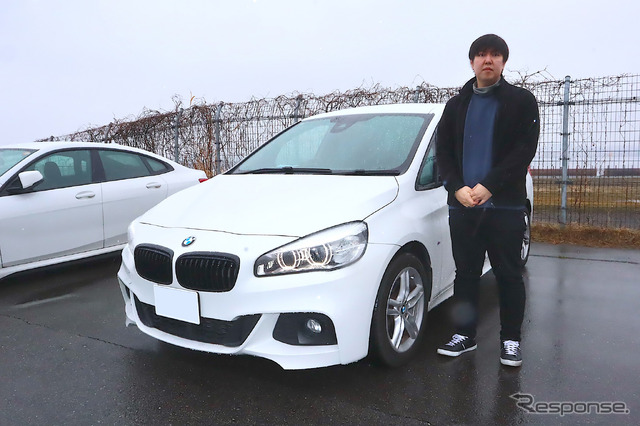 BMW 218dグランドツアラー外観