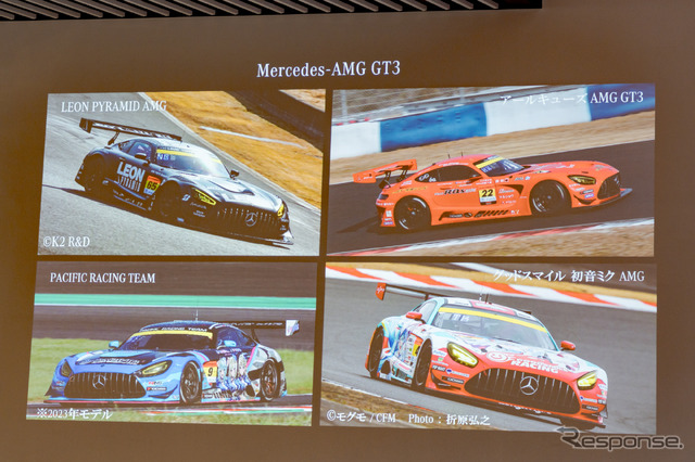 スーパーGTやスーパー耐久など多くのレースで活躍している。