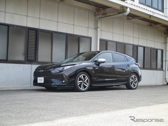 SUSTEC NF210 スバル・インプレッサ用装着例(フロント:21mmダウン / リア:19mmダウン)