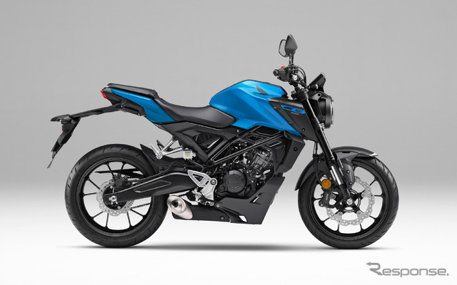 ホンダ CB125R（キャンディーカリビアンブルーシー）