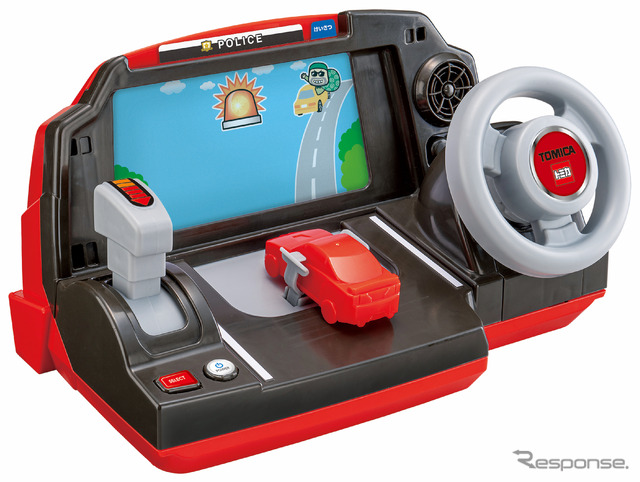 トミカを運転!ハンドルドライバー (c) TOMY