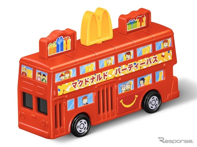 ハッピーセット・トミカ第2弾:マクドナルド・パーティーバス